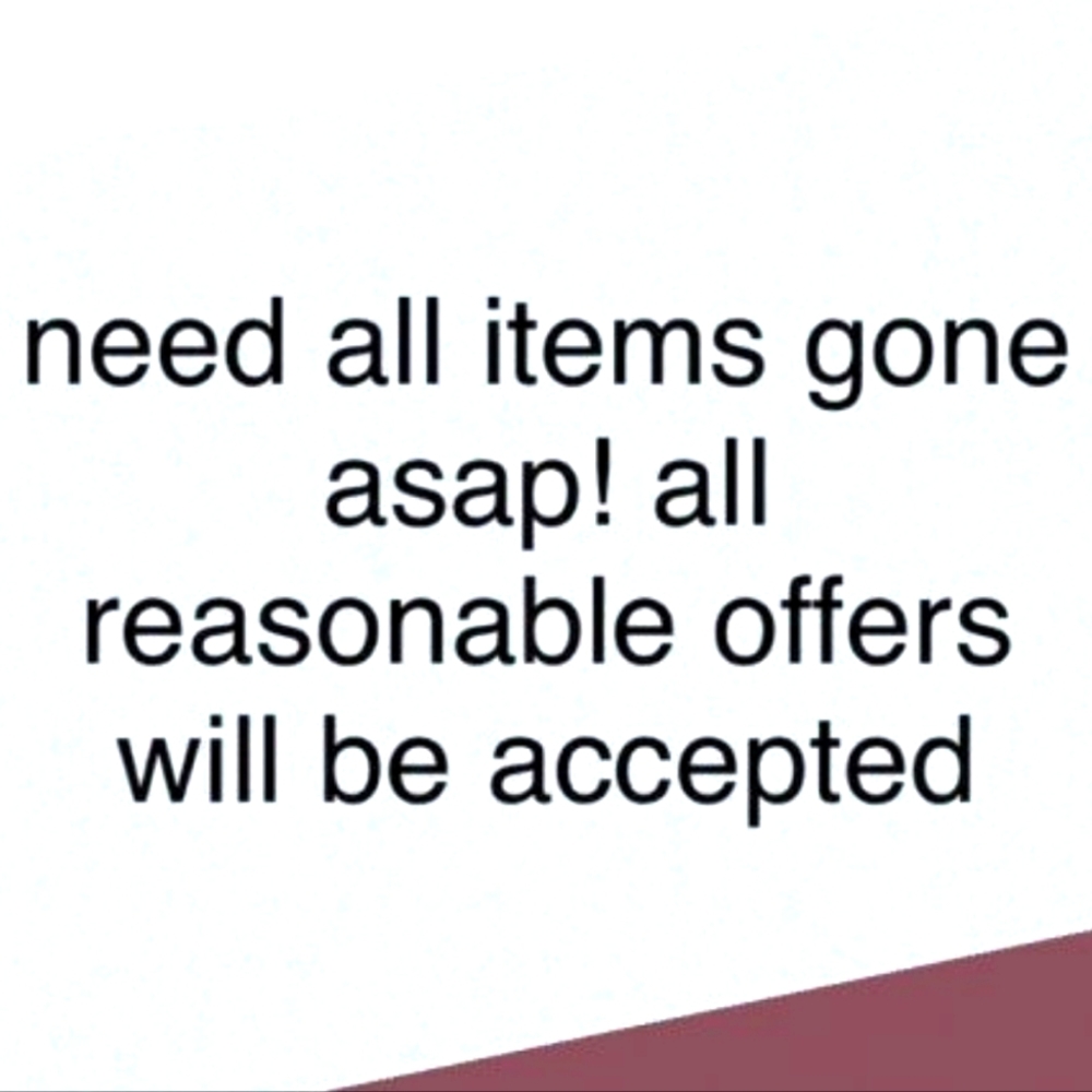 👑 Need all items gone...Make an Offer today👑